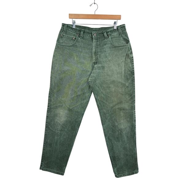 Vintage Levi's Stone Washed Denim Jeans 38x31 - Picture 1 of 7